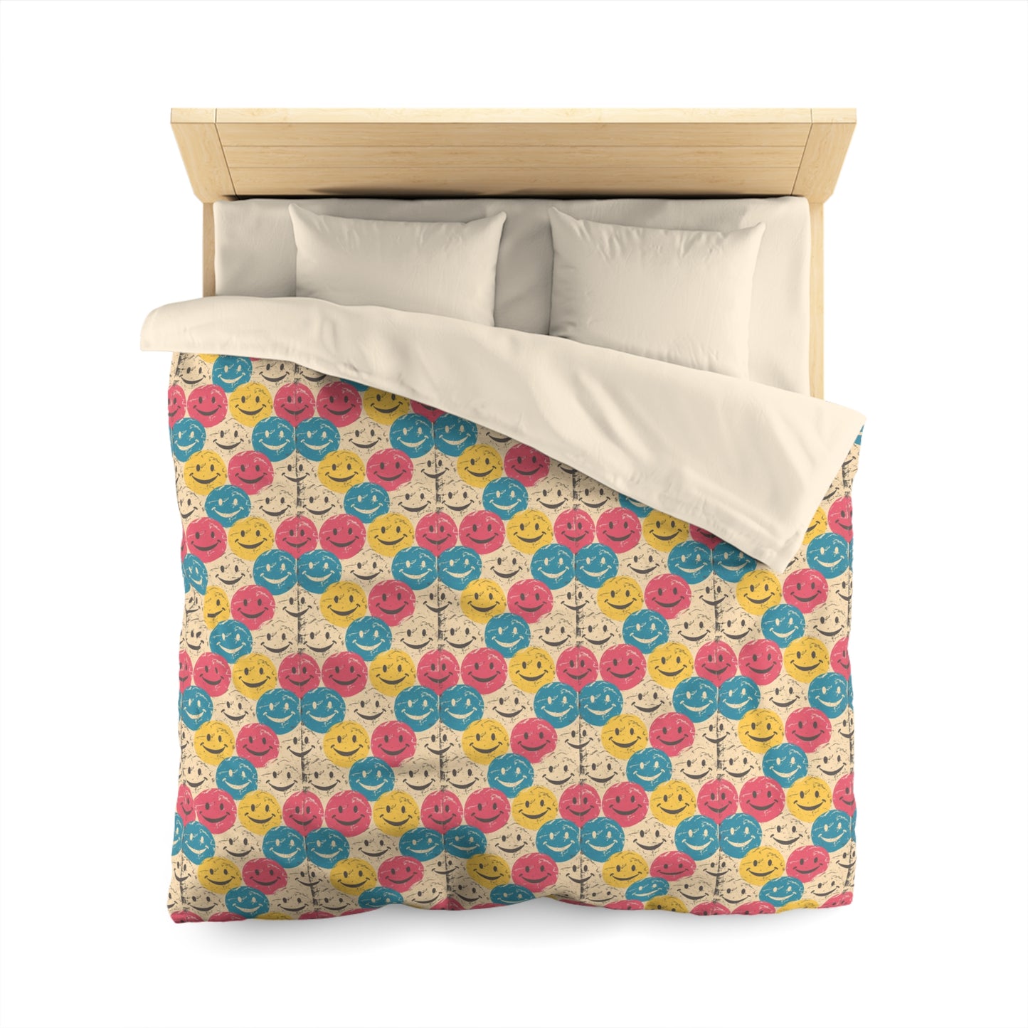 Color Me Happy Microfiber Duvet Cover