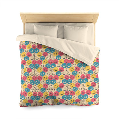 Color Me Happy Microfiber Duvet Cover