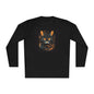 Creepy Black Cats 5 Adult Long Sleeve Tee