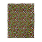 Warped Yellow/Green Checkered Microfiber Duvet Cover