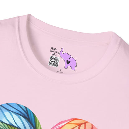 Heart of Many Colors Adult T-shirt