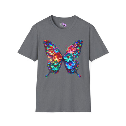 Neon Bloomfly Adult T-shirt