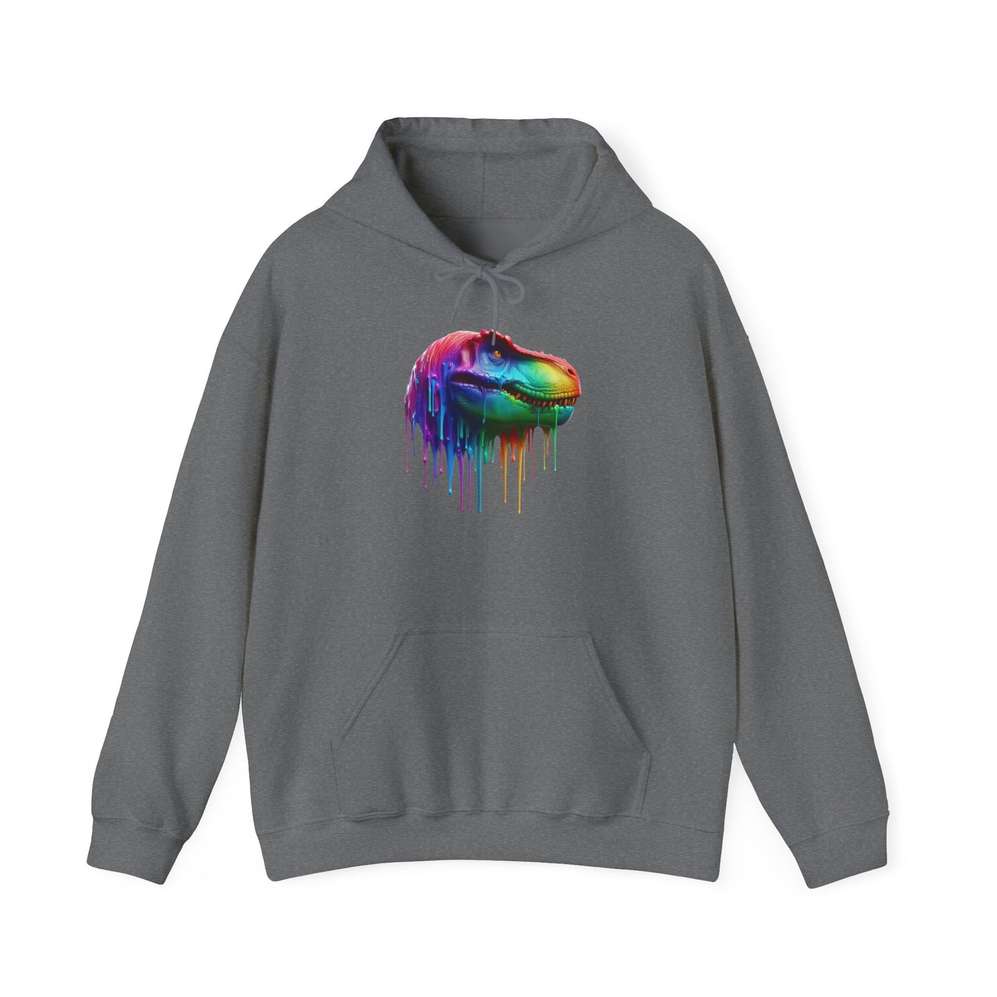 Colorful Dinosaur Heavy Blend™ Hooded Sweatshirt