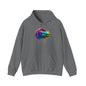 Colorful Dinosaur Heavy Blend™ Hooded Sweatshirt