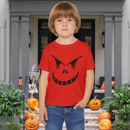 Spooky Jack-O-Lantern Heavy Cotton™ Toddler T-shirt