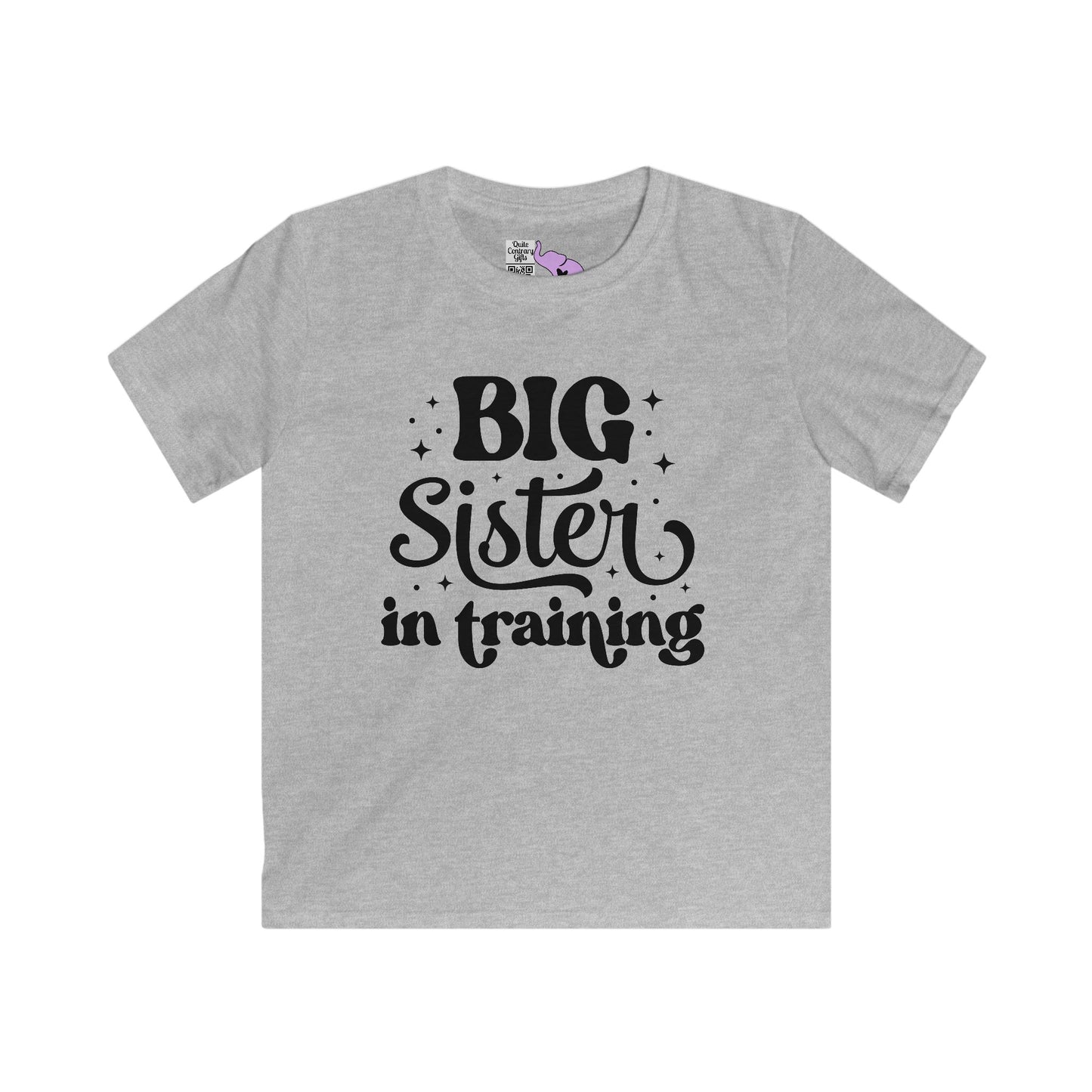 Big Sister in Training Youth Softstyle Tee