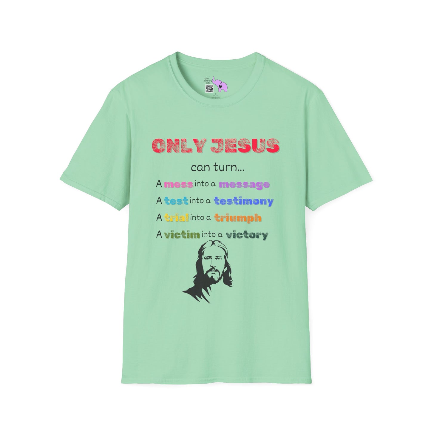 Only Jesus Adult T-shirt