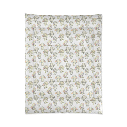 Dancing Elephants Comforter