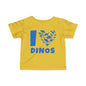 ""I Love Dinosaurs Infant Soft T-Shirt