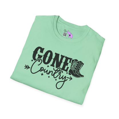 Gone Country Adult T-shirt