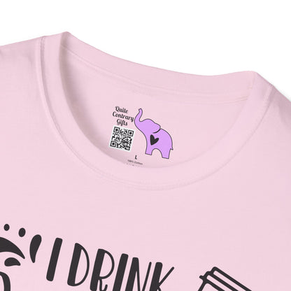 I Drink Coffee For Your Protection Adult T-shirt