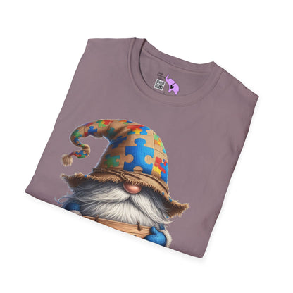 Be Kind Autism Awarness Gnome Adult T-shirt