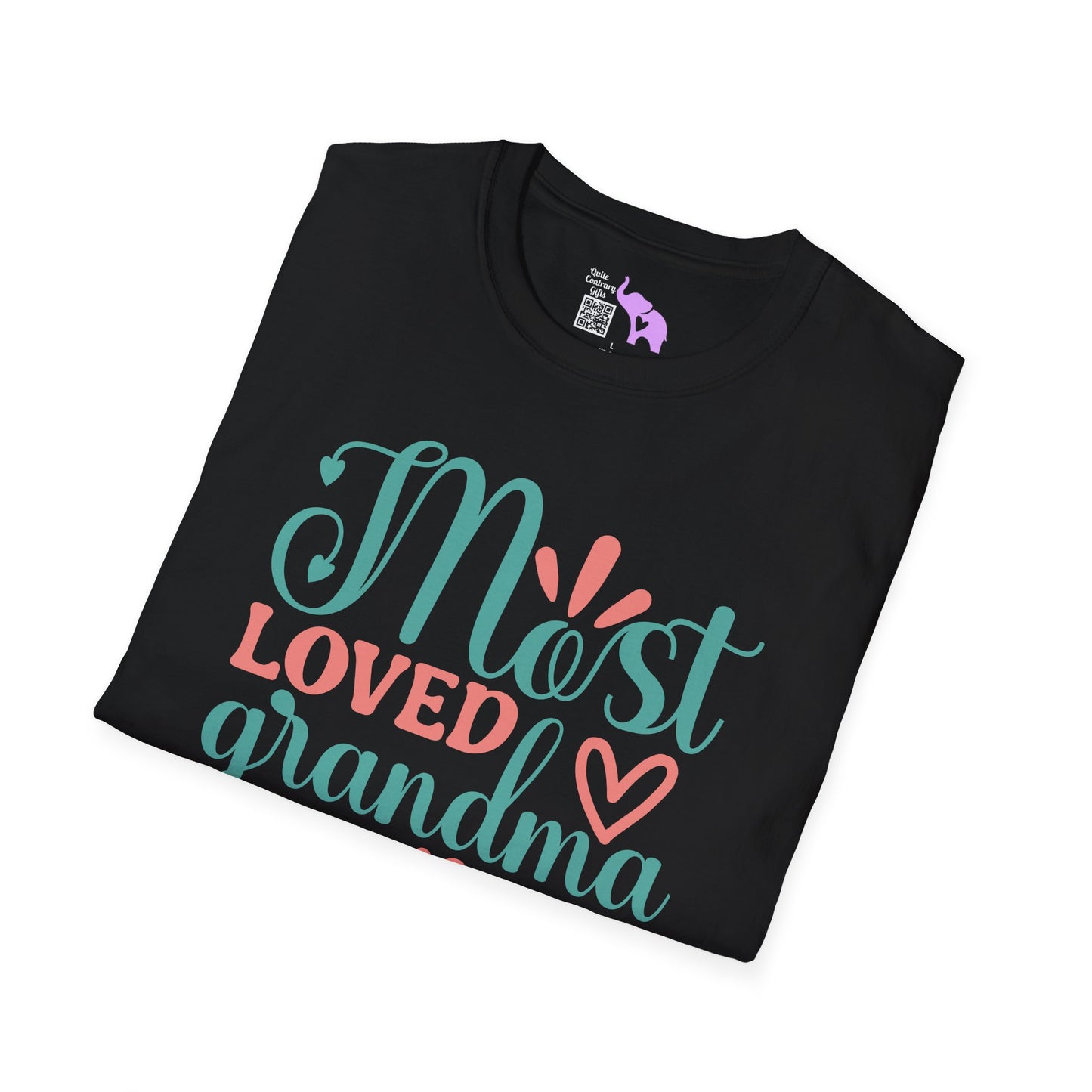 Most Loved Grandma Adult T-shirt