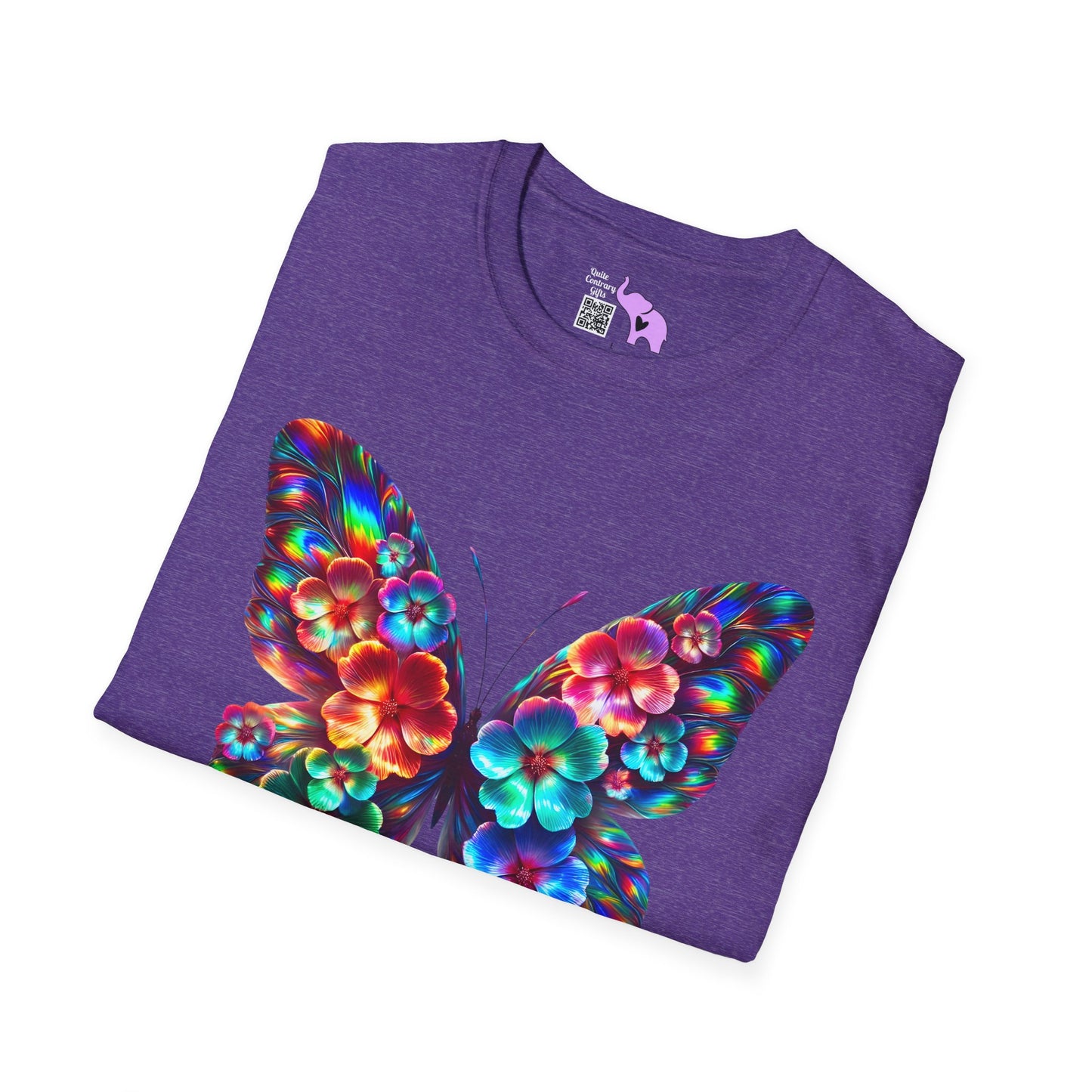 Neon Bloomfly Adult T-shirt