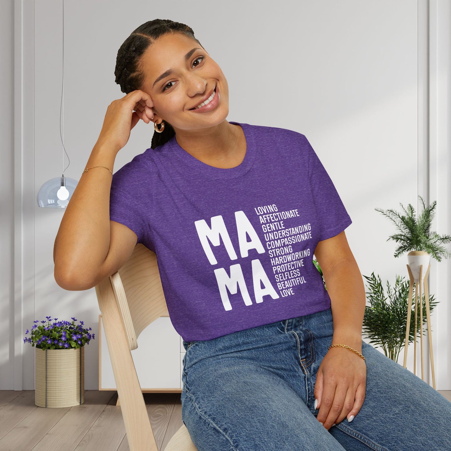 Mama Qualities Adult T-shirt