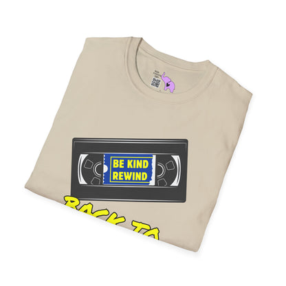 Be Kind Rewind Back to the 1980's Adult T-shirt