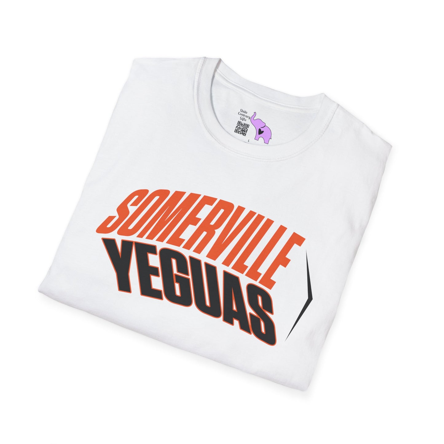 Somerville Yeguas (Angled) Adult T-shirt