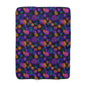 Luminous Carnations Fleece Blanket
