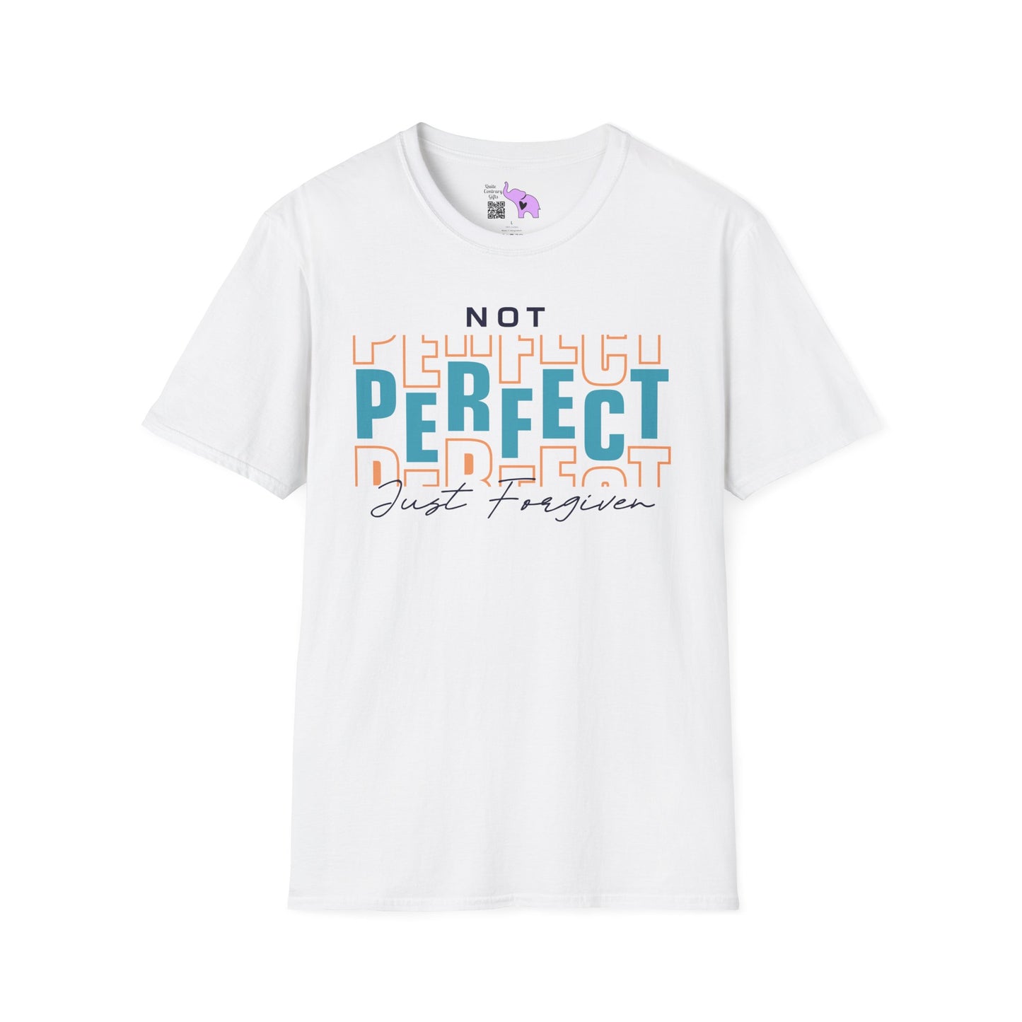 Not Perfect Just Forgiven Adult T-shirt