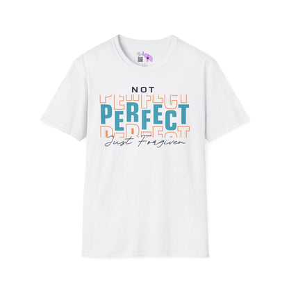 Not Perfect Just Forgiven Adult T-shirt