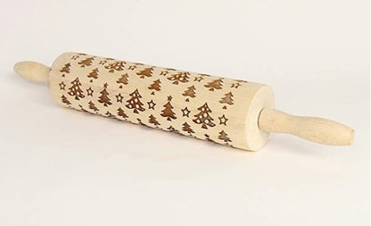 Decorative Embossed Rolling Pins for Baking