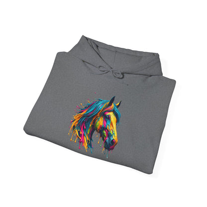 Colorful Horse Heavy Blend™ Hooded Sweatshirt