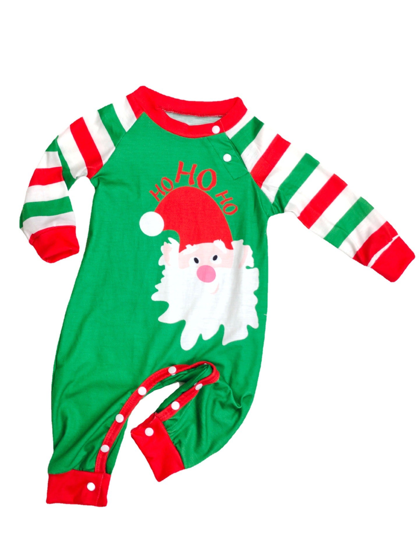 Ho Ho Ho Holiday Stripes Family Pajamas