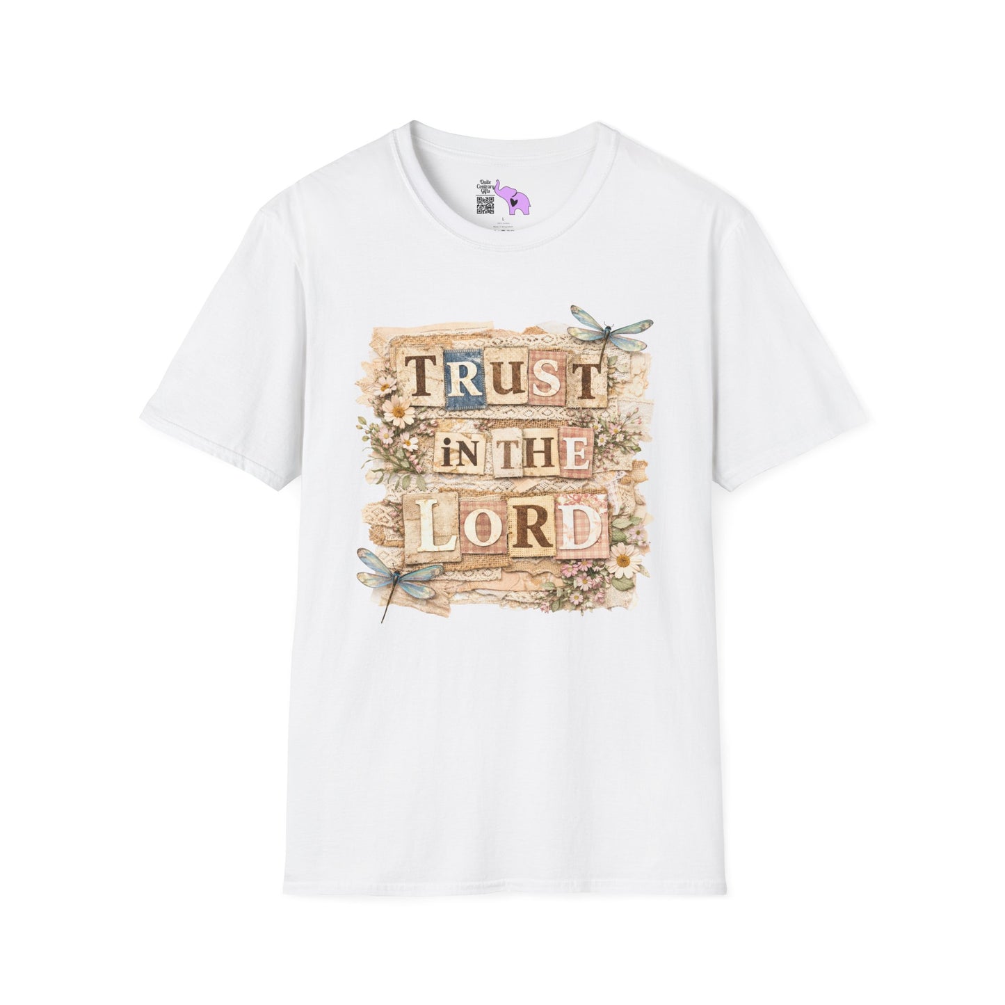 ""Trust In The Lord (Lace Collage) Adult T-shirt