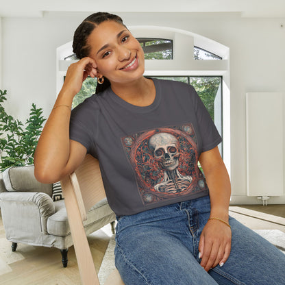 Life & Death Skeleton Adult T-shirt