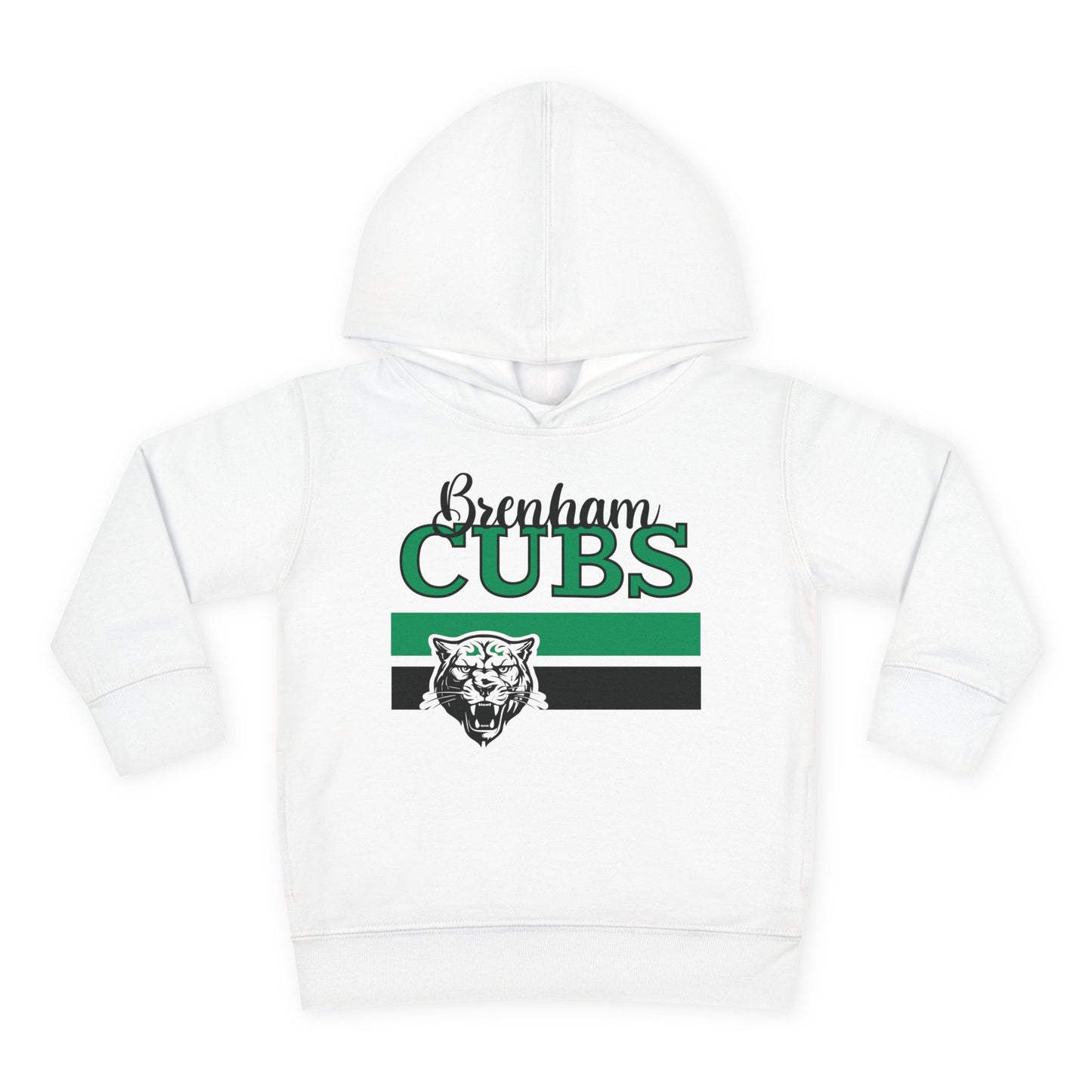 Brenham Cubs w/Mascot & Stripes Toddler Hoodie