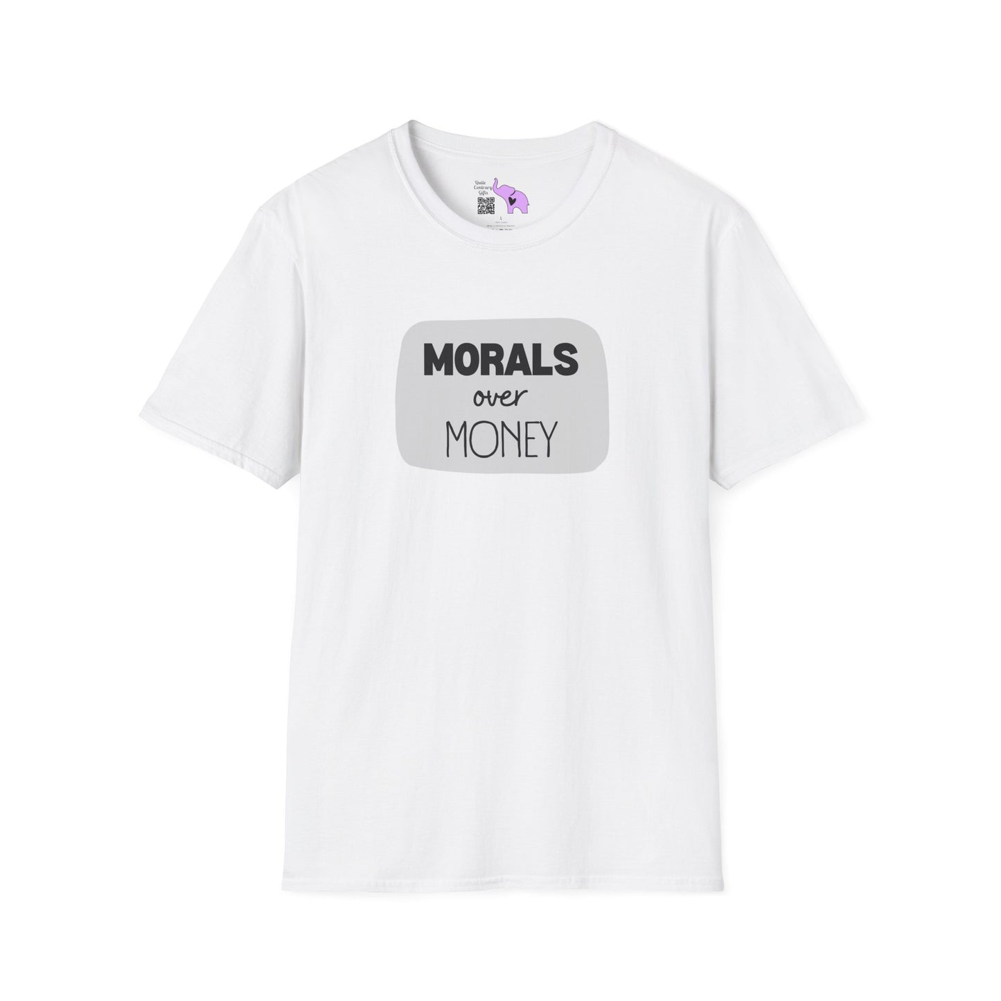 Morals over Money T-shirt