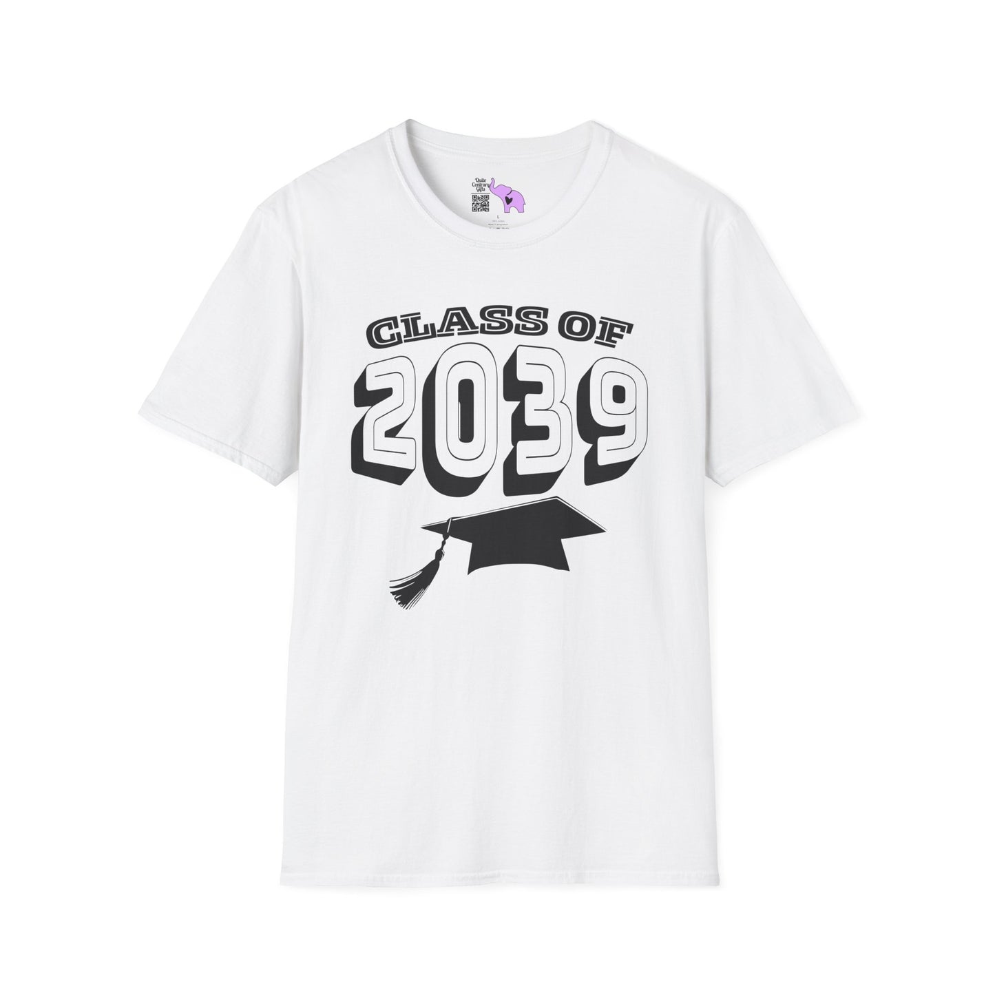 Class of 2039 Unisex Tshirt for 2026/27 Kindergarteners