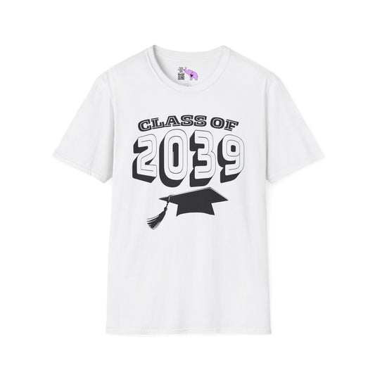 Class of 2039 Unisex Tshirt for 2026/27 Kindergarteners