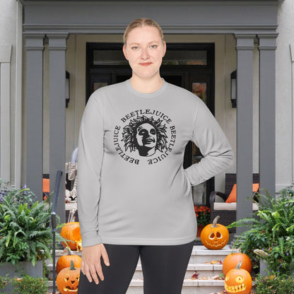 Beetlejuice x3 Adult Long Sleeve Tee
