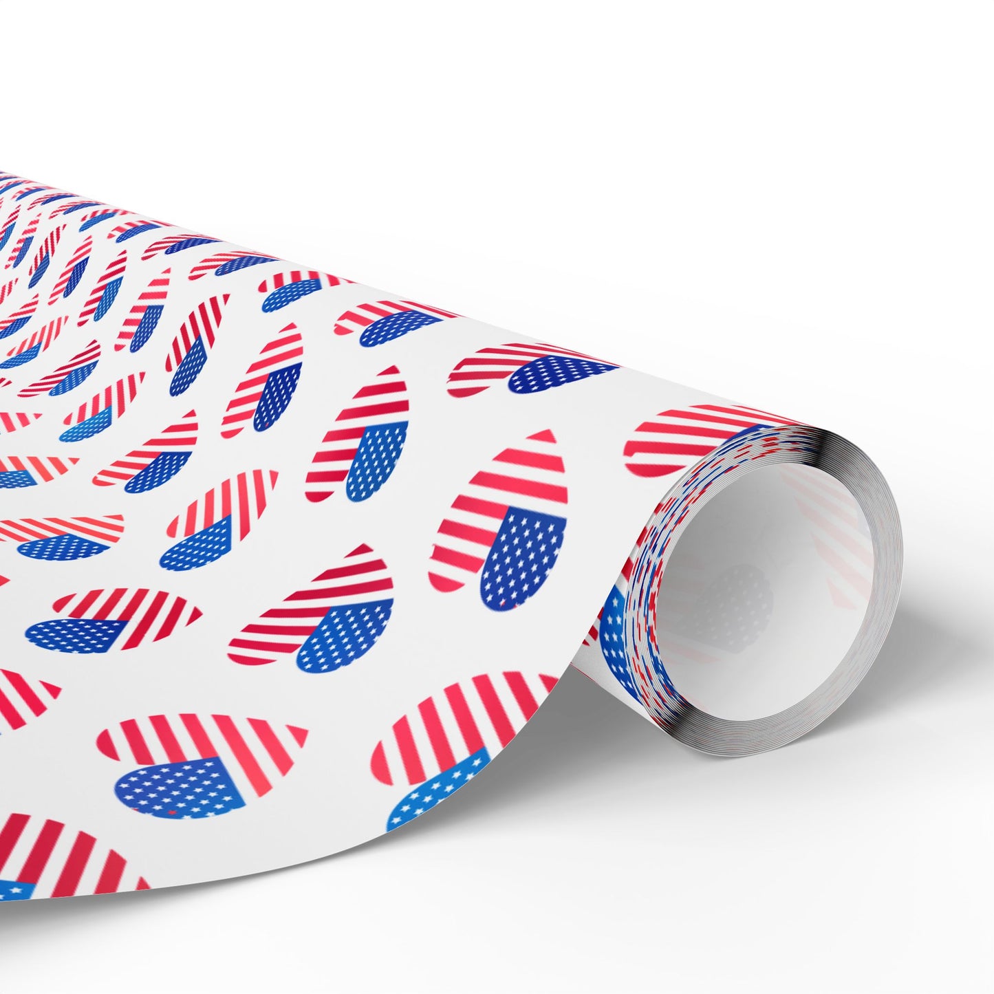 Hearts of Freedom Wrapping Paper