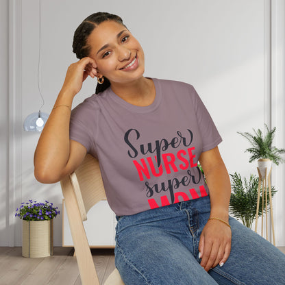 Super Nurse Super Mom Adult T-shirt