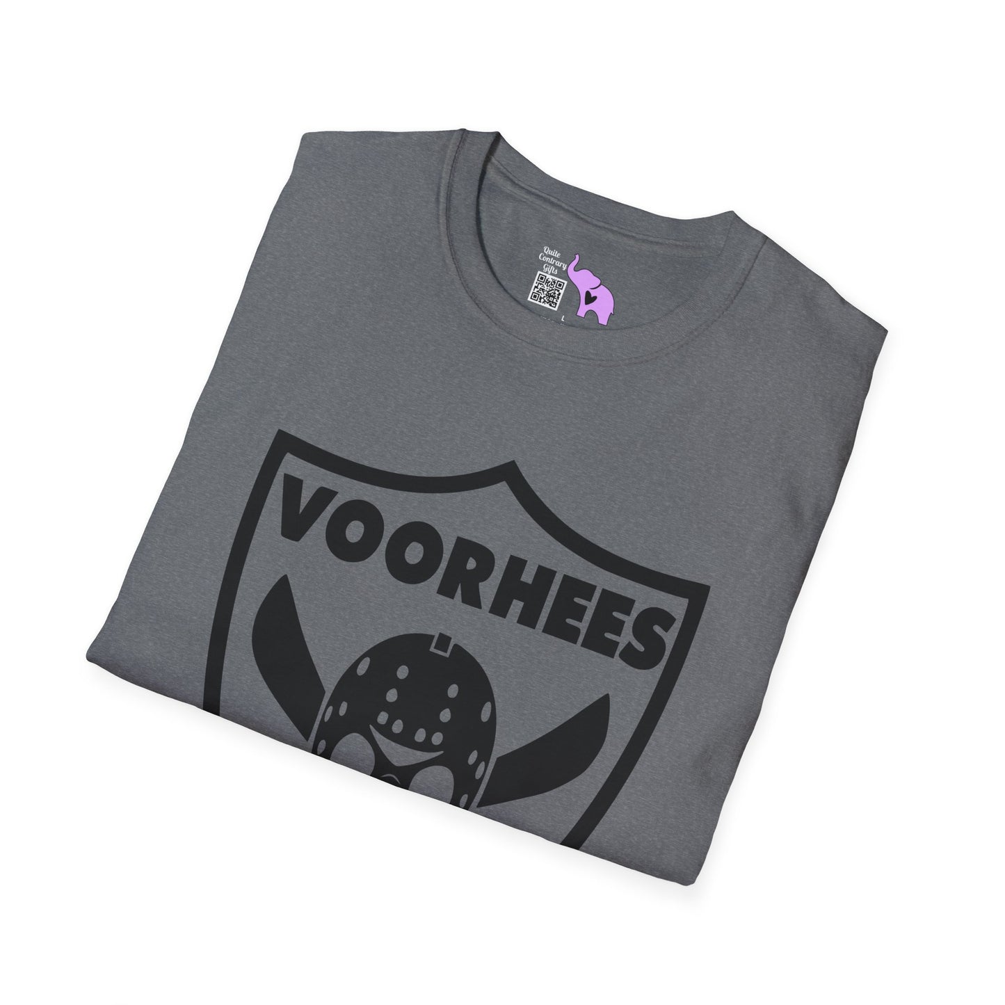 Jason Voorhees Hockey Shield Adult T-shirt