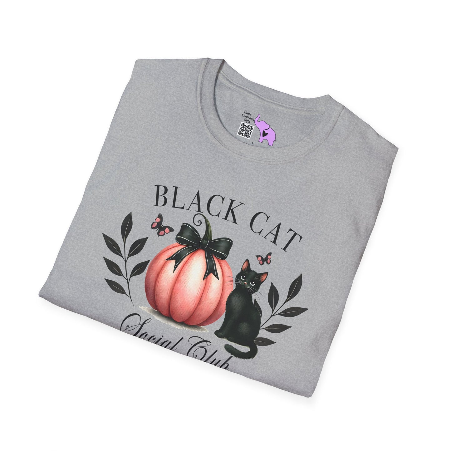 Black Cat Social Club Adult T-shirt