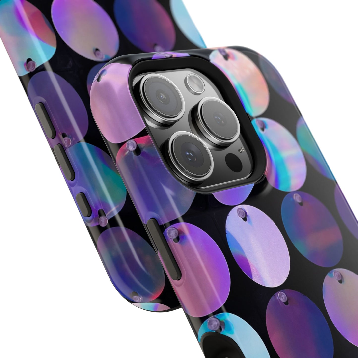 Opal Glow Sequins MagSafe® Compatible Tough Case for iPhone