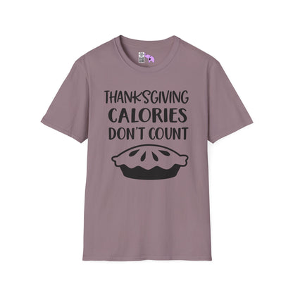 Thanksgiving Calories Don't Count Adult T-shirt