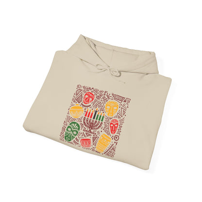 Kwanzaa Traditions Adult Heavy Blend™ Hooded Sweatshirt