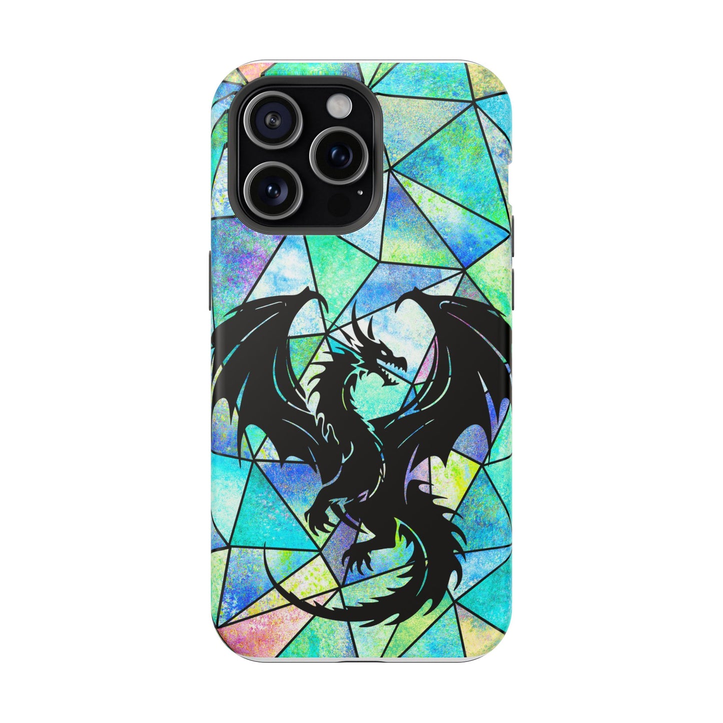 Beautiful Majestic Dragon Silhouette MagSafe® Compatible Tough Case for iPhone