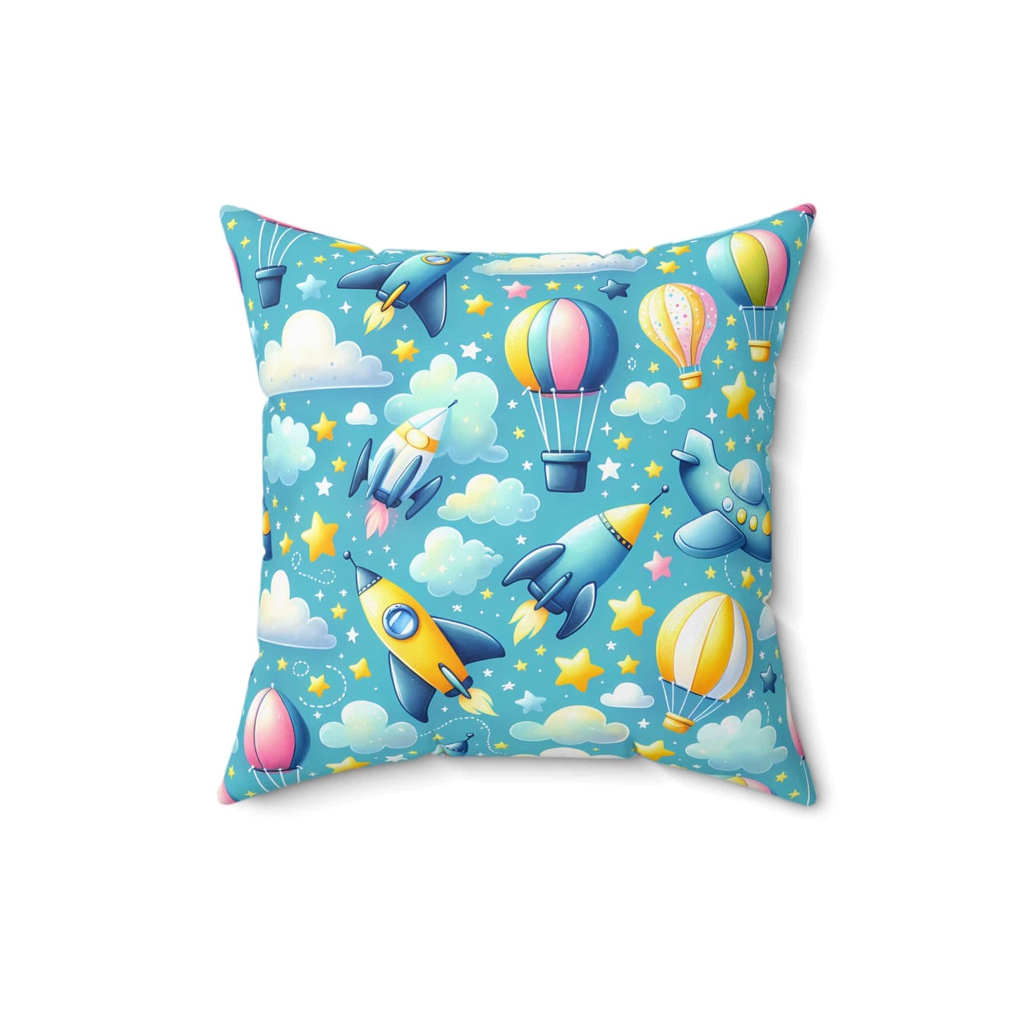 Up, Up & Away Throw Pillow