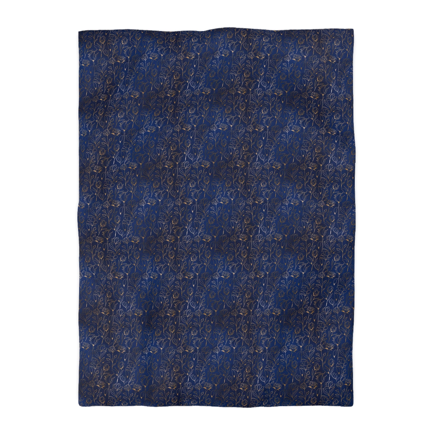 Sapphire Gilded Garden Duvet Bedding Set