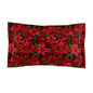Crimson Noel Microfiber Pillow Sham