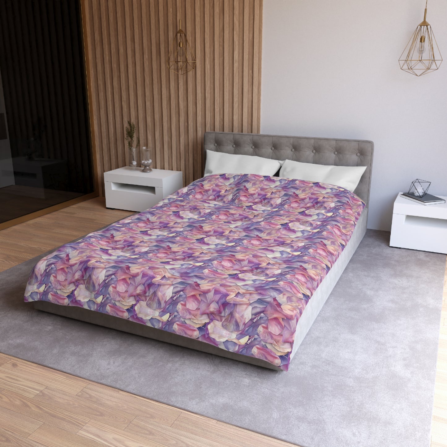 Ethereal Bloomscape Duvet Bedding Set