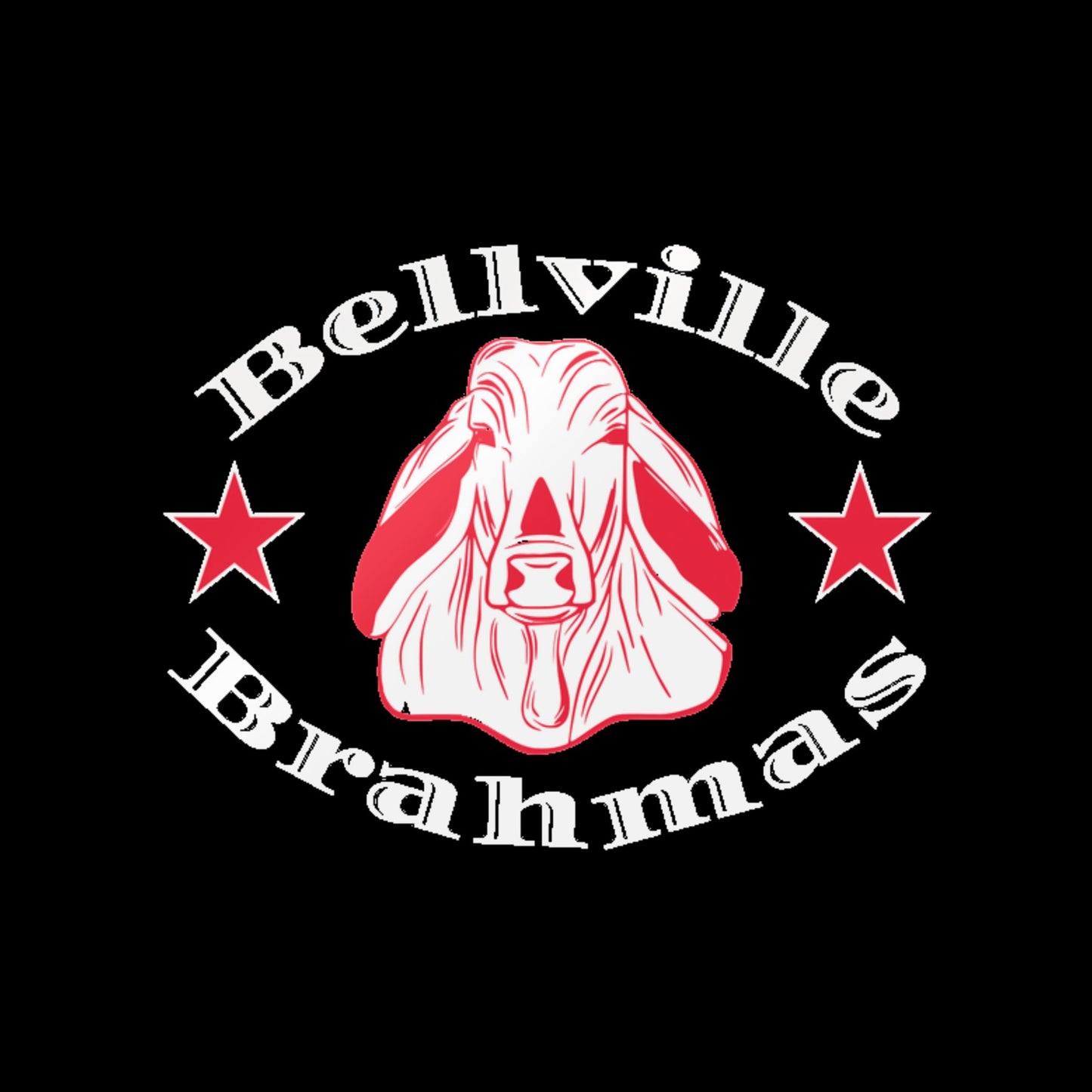 Bellville Brahmas Classic, White Decal