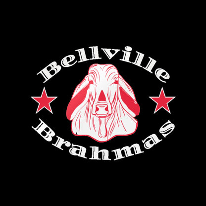 Bellville Brahmas Classic, White Decal