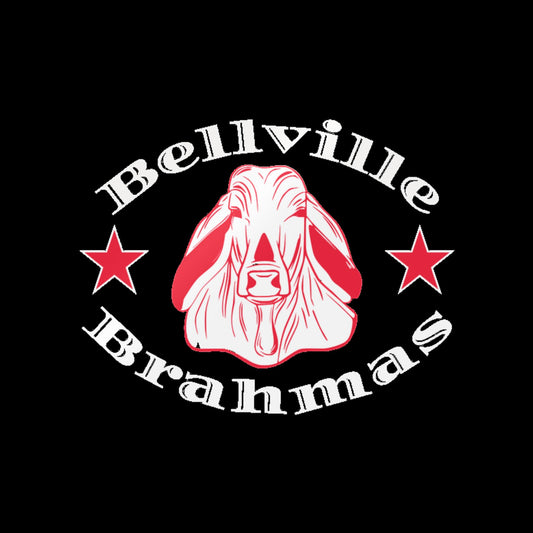 Bellville Brahmas Classic, White Decal