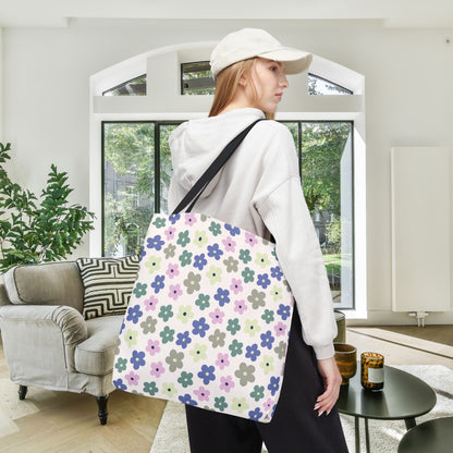 Earthbound Blooms Canvas Tote Bag